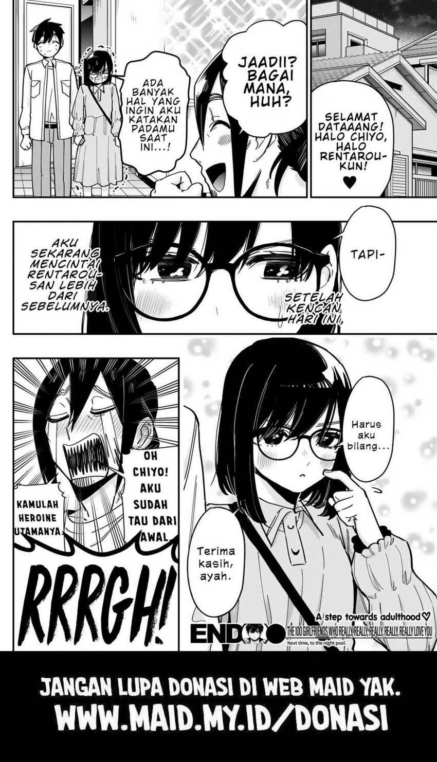 Kimi no Koto ga Dai Dai Dai Dai Daisuki na 100-ri no Kanojo chapter 126